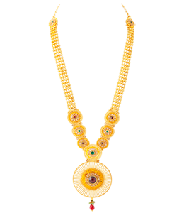 Bengali chakra design  necklace 