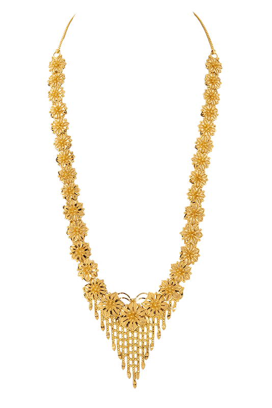 Bombay flower necklace