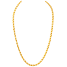Hollow rope chain